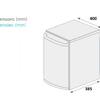Minibar Winter 30 0dB Silent 220V White